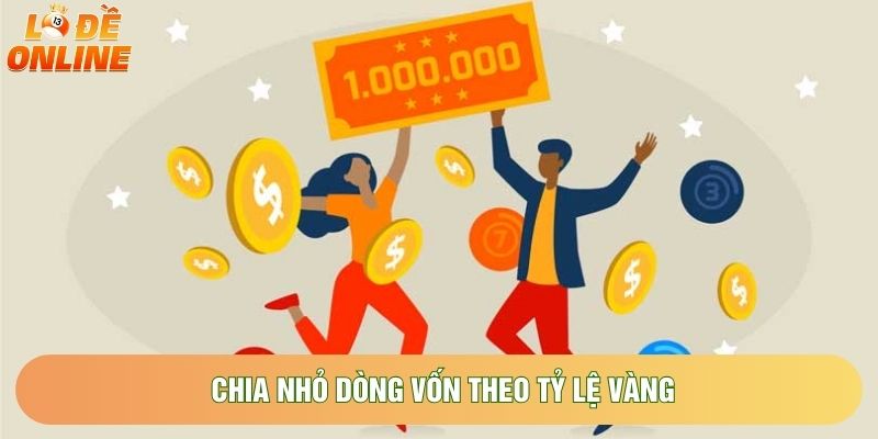 Chia nhỏ dòng vốn theo tỷ lệ vàng Chia nhỏ dòng vốn theo tỷ lệ vàng